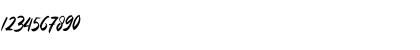 Download Bright Lantern Regular Font Numeric Preview