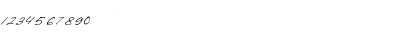 Download Brigitte Eigner Regular Font Numeric Preview