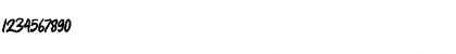 Download Brocken Regular Font Numeric Preview