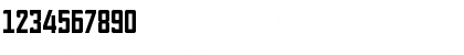 Download BRONSHONA_1 Regular Font Numeric Preview