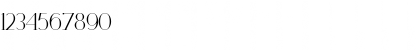 Download Brooke Regular Font Numeric Preview