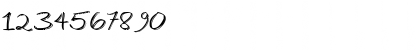 Download Brown Alexander Regular Font Numeric Preview