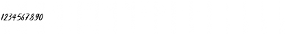 Download Butter Swany Free Personal Use Regular Font Numeric Preview