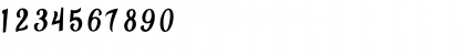 Download Calling Font Italic Font Numeric Preview