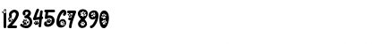 Download Cat Paw Regular Font Numeric Preview
