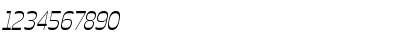 Download Celestine LightItalic Font Numeric Preview