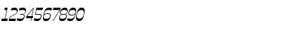 Download Celestine SemiBoldItalic Font Numeric Preview