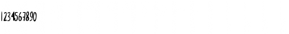 Download Chidera Regular Font Numeric Preview
