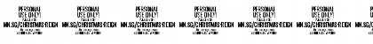 Download Christmas Reign Deco PERSONAL Regular Font Numeric Preview