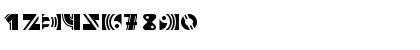 Download Bronium Regular Font Numeric Preview