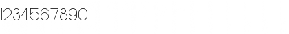 Download Cypher Light Font Numeric Preview
