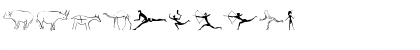 Download P22Petroglyphs African Font Numeric Preview