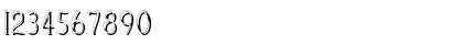 Download Cleaver's_Juvenia_Shadowed Normal Font Numeric Preview