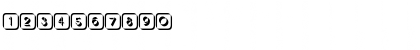 Download Demode Capitals Regular Font Numeric Preview