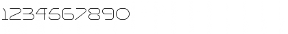 Download Deras Demo Light Regular Font Numeric Preview