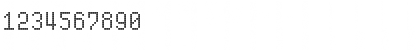 Download DM-80 Light Font Numeric Preview