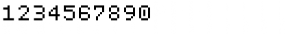 Download Dogica Pixel Regular Font Numeric Preview