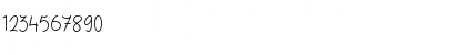 Download Dreamline Regular Font Numeric Preview