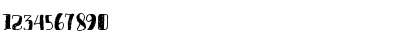 Download D'Rulers Regular Font Numeric Preview