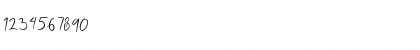 Download Eleanor Regular Font Numeric Preview