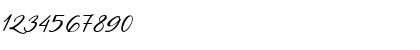 Download Endita DEMO Regular Font Numeric Preview