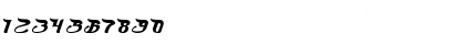 Download Everyone Heart Regular Font Numeric Preview
