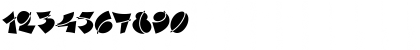 Download Extra Step Regular Font Numeric Preview