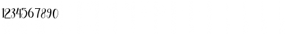 Download fadila Regular Font Numeric Preview