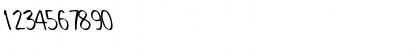 Download Pack Regular Font Numeric Preview
