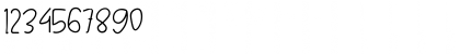 Download Galvendish Regular Font Numeric Preview