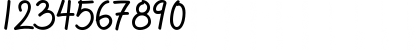 Download Goodtype-Free Regular Font Numeric Preview