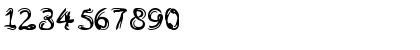 Download GuesTo Regular Font Numeric Preview
