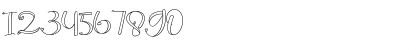 Download guidelovely Regular Font Numeric Preview
