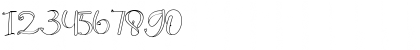 Download guidelovely Regular Font Numeric Preview