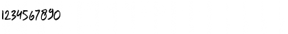 Download Buadly Signature Regular Font Numeric Preview