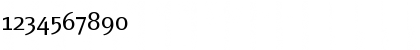 Download PageSans-LightSC Regular Font Numeric Preview