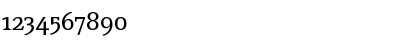 Download PageSerif-LightSC Regular Font Numeric Preview