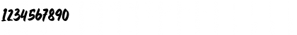 Download Hotham Regular Font Numeric Preview