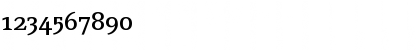 Download PageSerif-RegularSC Regular Font Numeric Preview