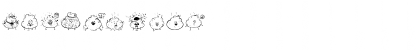 Download Iconic Poopies Regular Font Numeric Preview