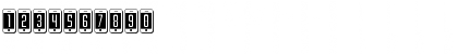 Download iDroid S Outline Outline Font Numeric Preview