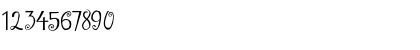 Download LaProvence Regular Font Numeric Preview