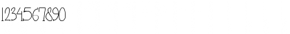 Download Lavindir Regular Font Numeric Preview