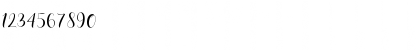 Download Loveya Script Regular Font Numeric Preview