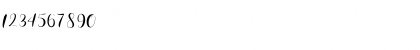 Download Loveya Script Regular Font Numeric Preview