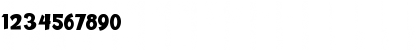 Download Butter Layer Regular Font Numeric Preview