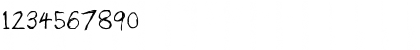 Download Paf Standard Regular Font Numeric Preview