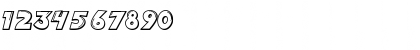 Download Plastic Love Regular Font Numeric Preview