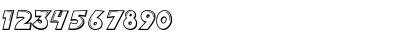 Download Plastic Love Regular Font Numeric Preview