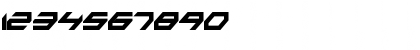 Download PLUTON Regular Font Numeric Preview